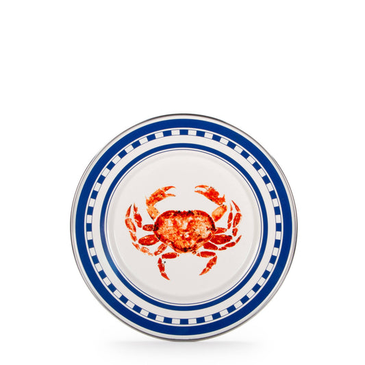 CR11S4 - Crab House Sandwich Plates - Set of 4 3