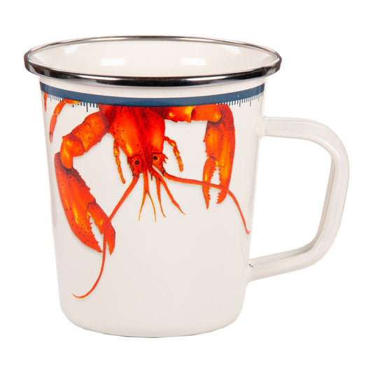 LS66S4 - Lobster 16 oz Latte Mugs - Set of 4 3