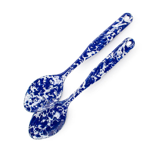 CB48 - Cobalt Swirl Spoon Set 1