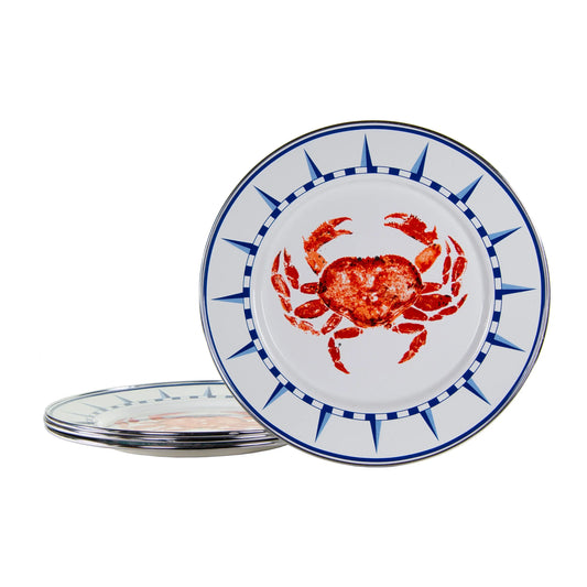 CR07S4 - Crab House Dinner Plates - Set of 4 1