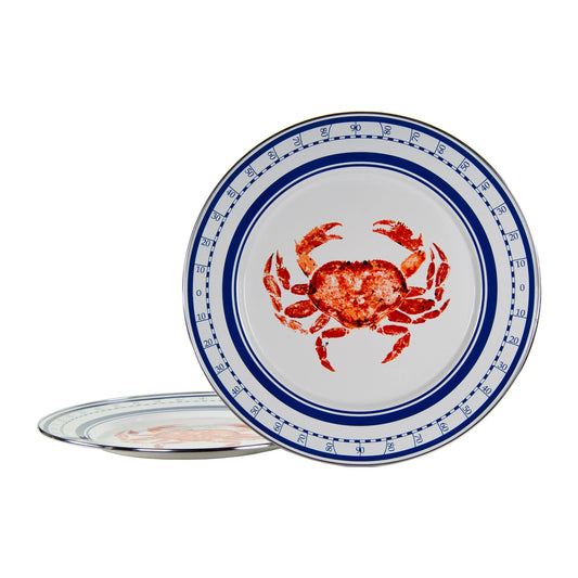 CR26S2 - Crab House Chargers - Set of 2 1