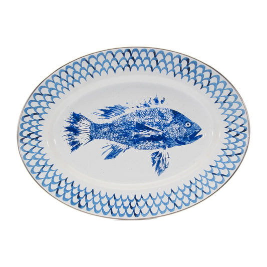 FC06 - Fish Camp Oval Platter 1