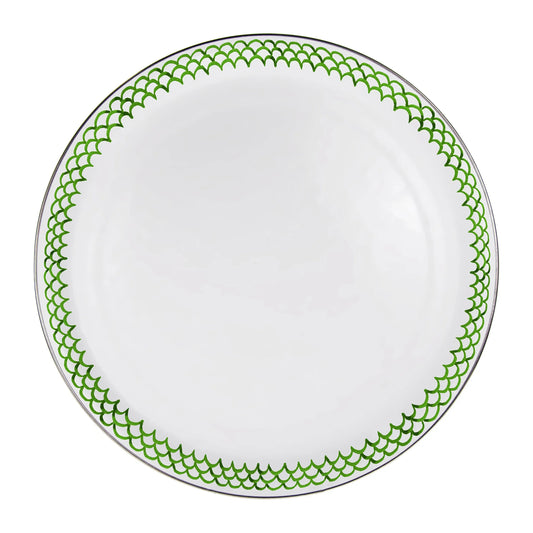 GS01 - Green Scallop Large Tray 1