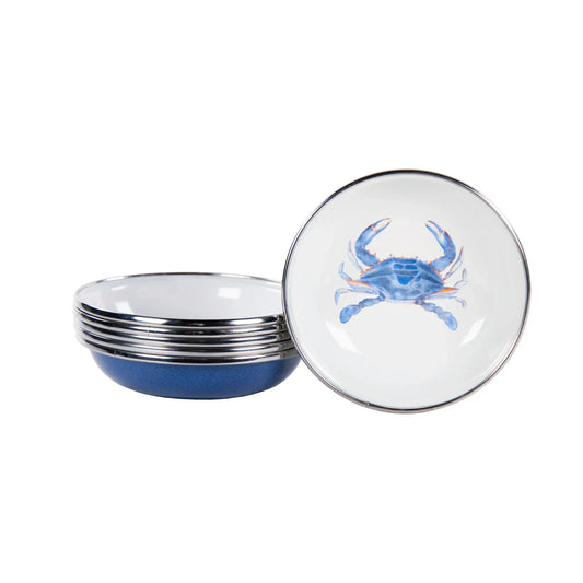 SE59S6 - Blue Crab Tasting Dishes - Set of 6 1