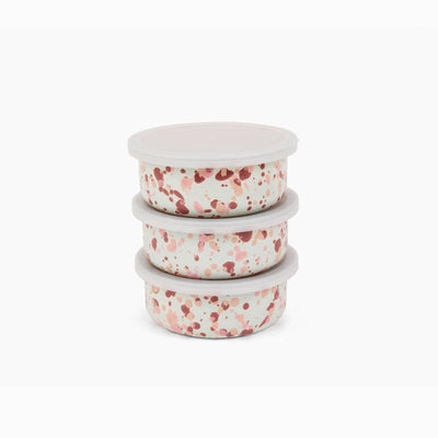 ecomposer-color-desert rose, C102PTM - Catalina 3 Piece Storage Bowl Set, Desert Rose