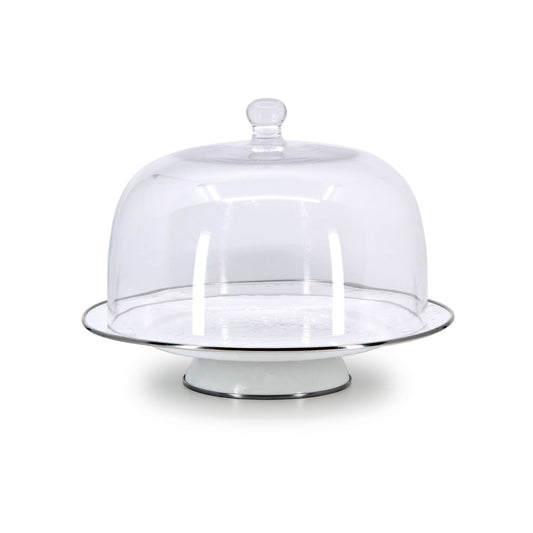 COVER - Glass Dome For Cake Plate  2