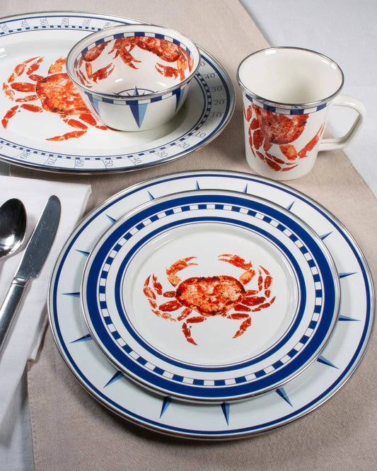 CR26S2 - Crab House Chargers - Set of 2  2
