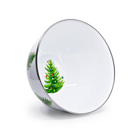 CT89 - Christmas Tree Large Salad Bowl  2