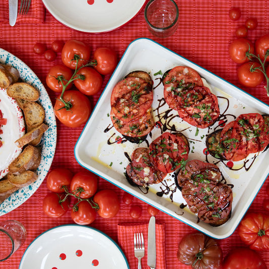 Dan Pelosi x CCH Tomato Small Rectangle Tray