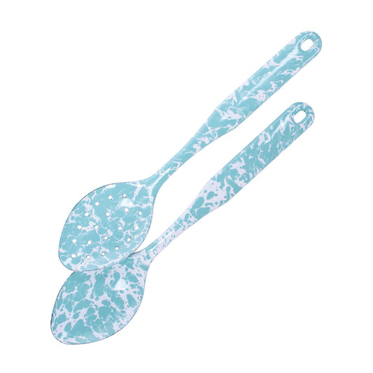 GL48 - Sea Glass Swirl Spoon Set  2