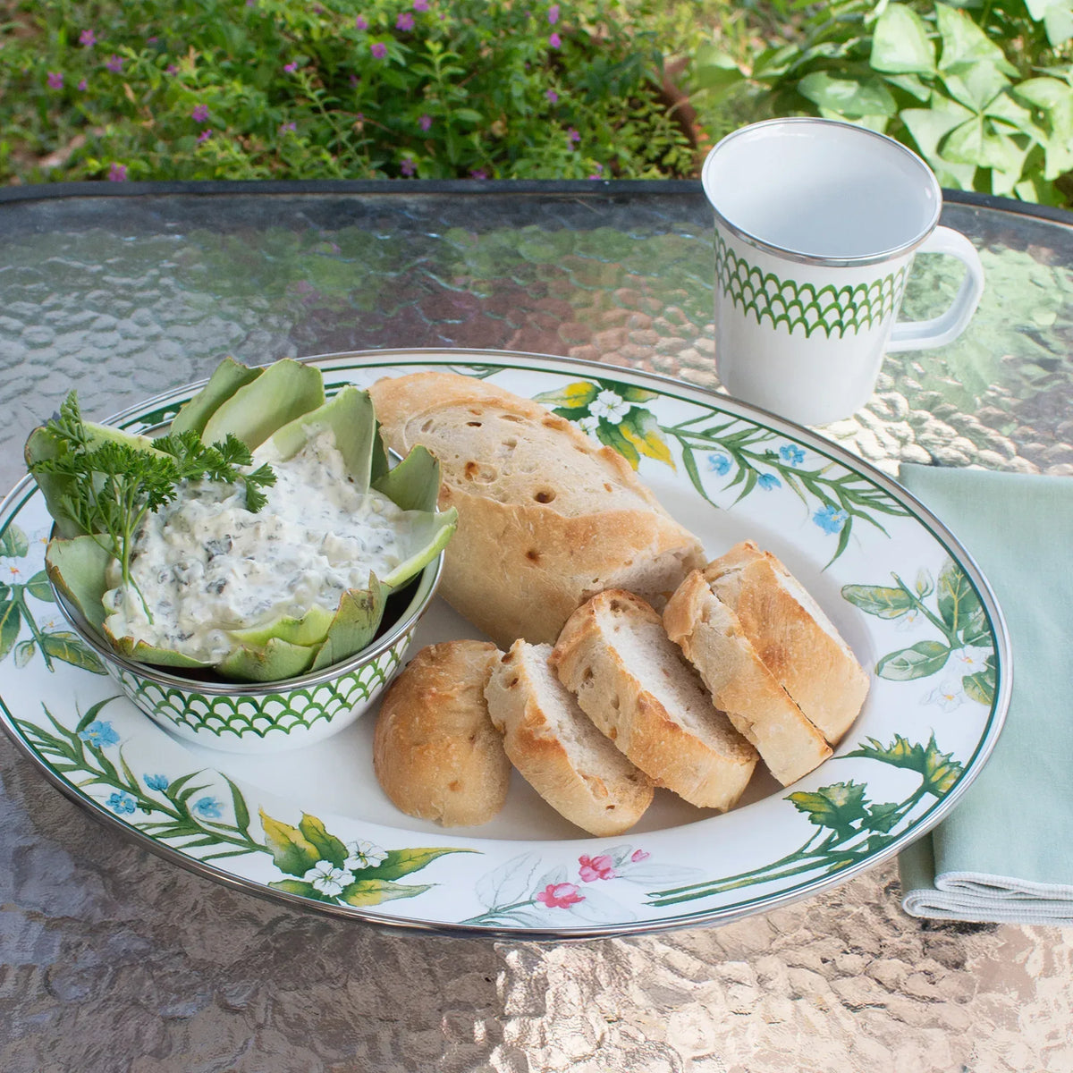 HB06 - Herb Oval Platter 2