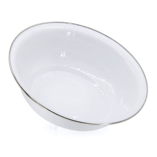 WW03 - Solid White Serving Bowl  2