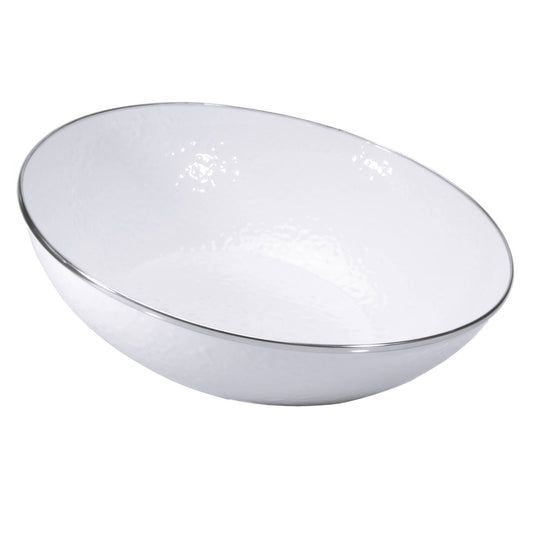WW18 - Solid White Catering Bowl  2