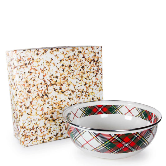 HP103 - Highland Plaid Popcorn Bowl Gift  1