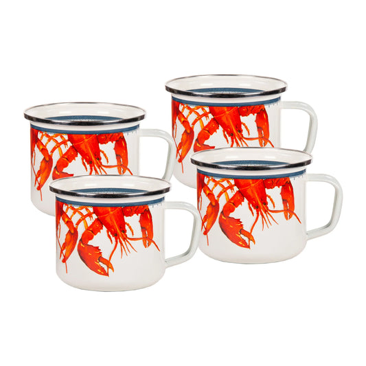 LS28S4 - Lobster 24 oz Grande Mugs - Set of 4  1