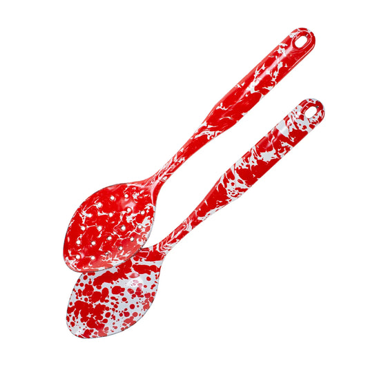 RD48 - Red Swirl Spoon Set  1