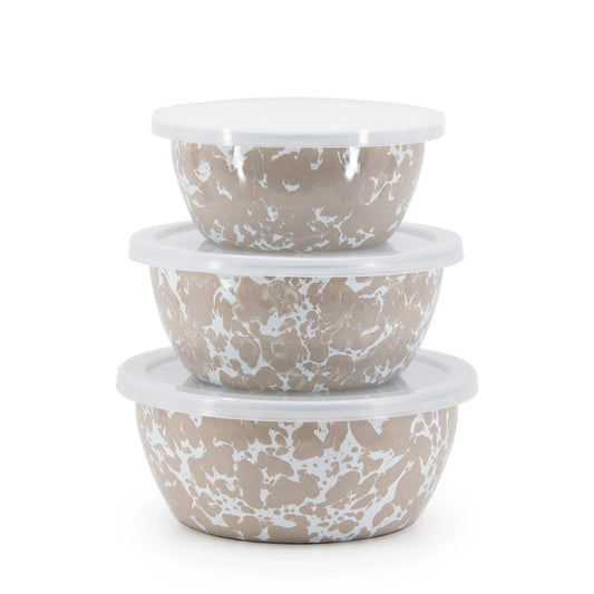 TP30 - Taupe Swirl Nesting Bowls  1