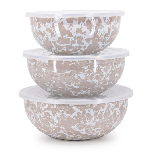 TP54 - Taupe Swirl Mixing Bowls  1