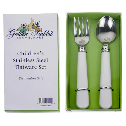 WW45 - Solid Whit Flatware Set  1