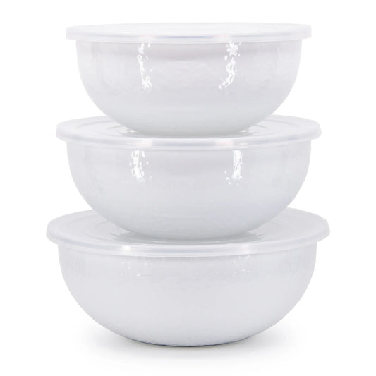 WW54 - Solid White Mixing Bowls  1